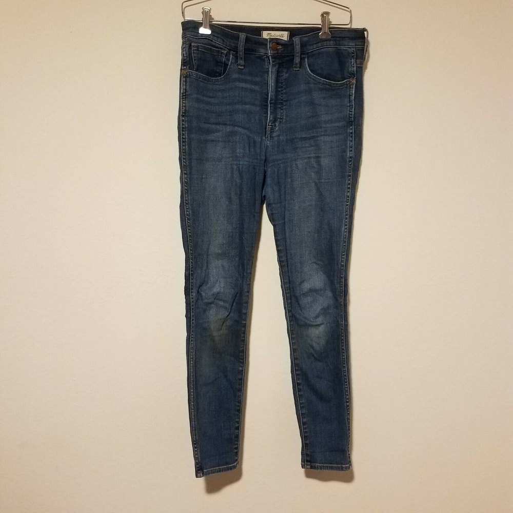 Madewell Size 28 10" Roadtripper Women's High Rise Skinny Jeans Preowned